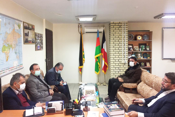 Meeting of the Secretary General of CINVU with the Senior managers of the Renewable Energy Organization of Iran