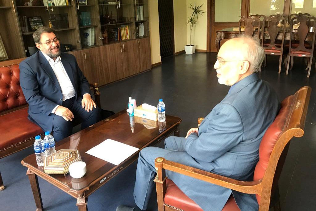 The Meeting of the Secretary General of CINVU with the Vice-Chancellor of the Academy of Sciences of the Islamic Republic of Iran