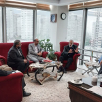 The CINVU International Organization Secretary General met with the Iran MSRT's New International Affairs Deputy