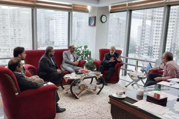 The CINVU International Organization Secretary General met with the Iran MSRT's New International Affairs Deputy