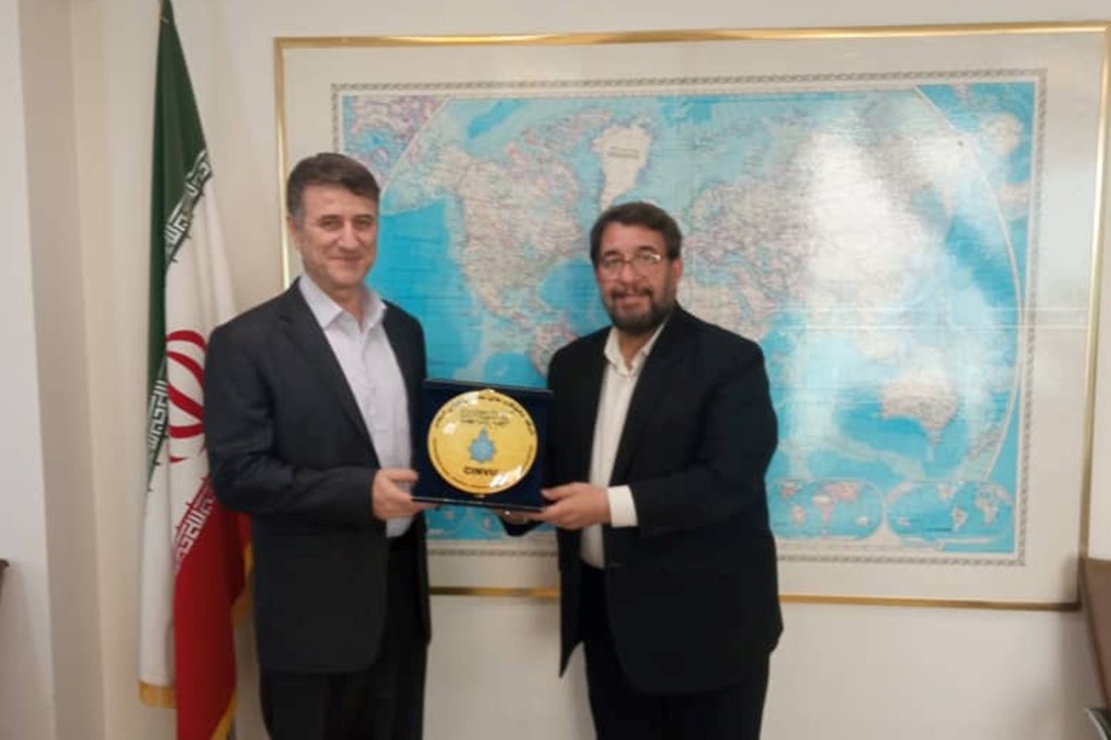 Meeting of the Secretary General of CINVU with the Deputy Minister for International Affairs and the Head of the Center for International Scientific Cooperation of the Ministry of Science, Research and Technology of Iran