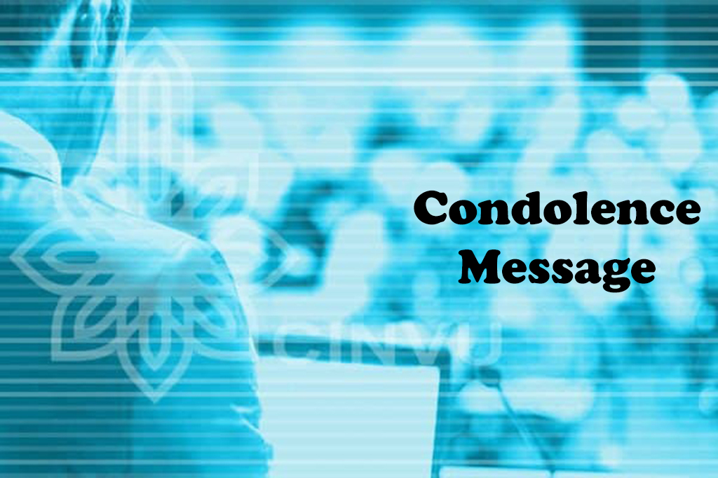Condolence Message on the Occasion of the Martyrdom of Iran's President and his Accompanying Delegation