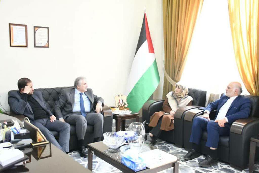 The Meeting of the CINVU Special Representative with the Syrian Al-Sham Private University President