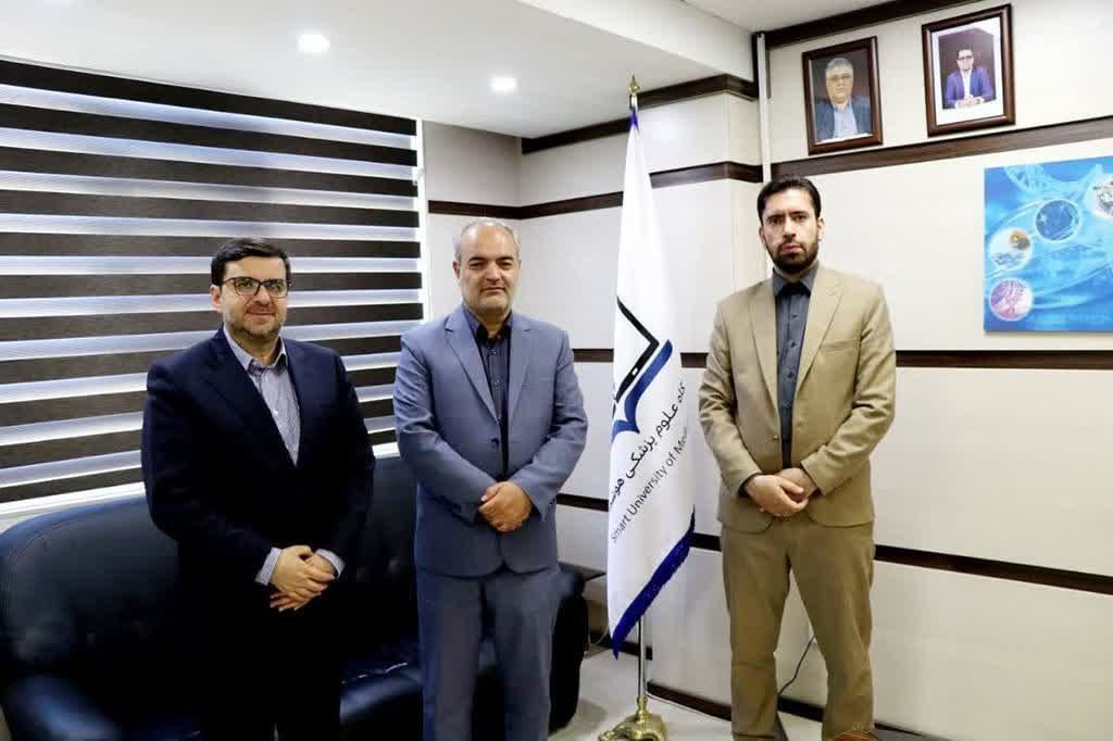The CINVU Deputy met with the Iranian Smart University of Medical Sciences' Dean
