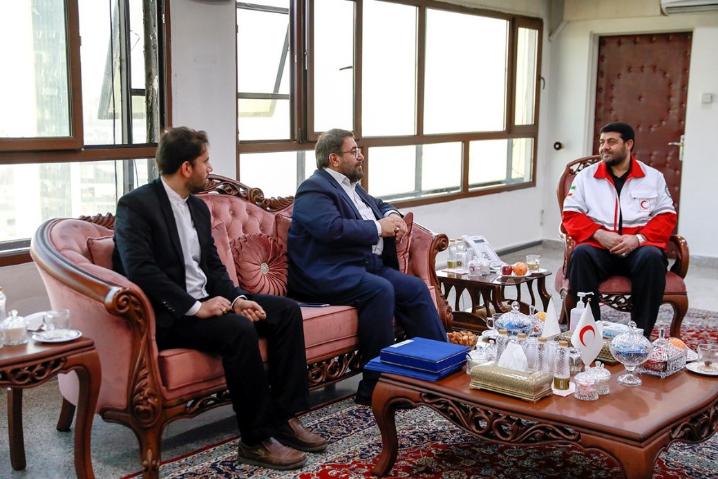 Meeting of the Secretary General of CINVU with the President of Iranian Red Crescent