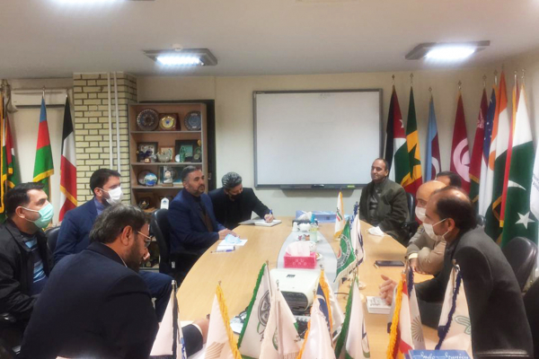 Meeting of the Secretary General of CINVU with the President of Hakim Sabzevari University and the accompanying delegation