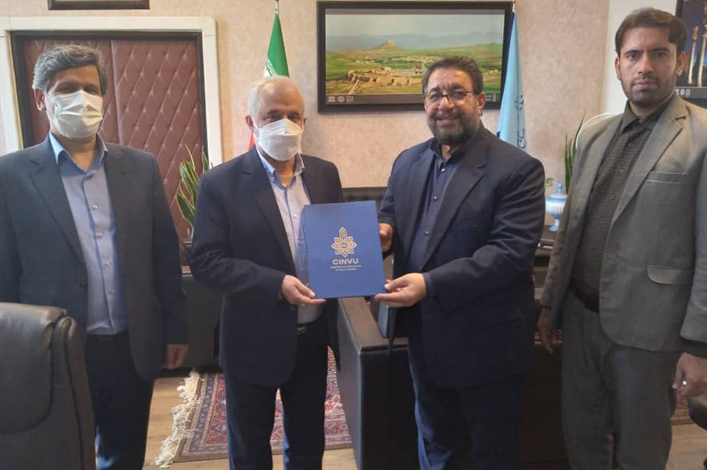 The meeting of the Secretary General of CINVU with the Deputy Minister of Cultural Heritage, Handicrafts and Tourism of Iran