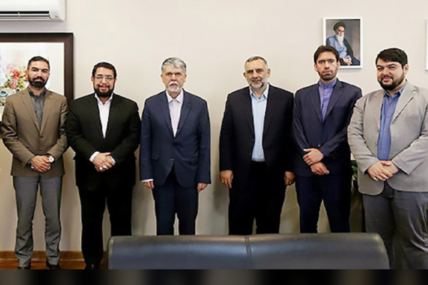 Meeting of the Secretary General of CINVU with the Minister of Culture and Islamic Guidance of Iran