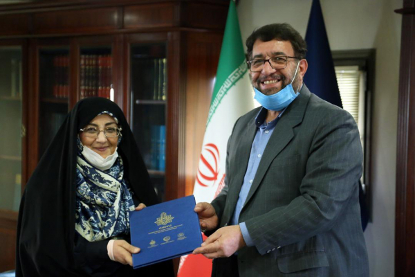 Meeting of the Secretary General of CINVU with the Advisor to the President and the Head of National Archives and Library of Iran