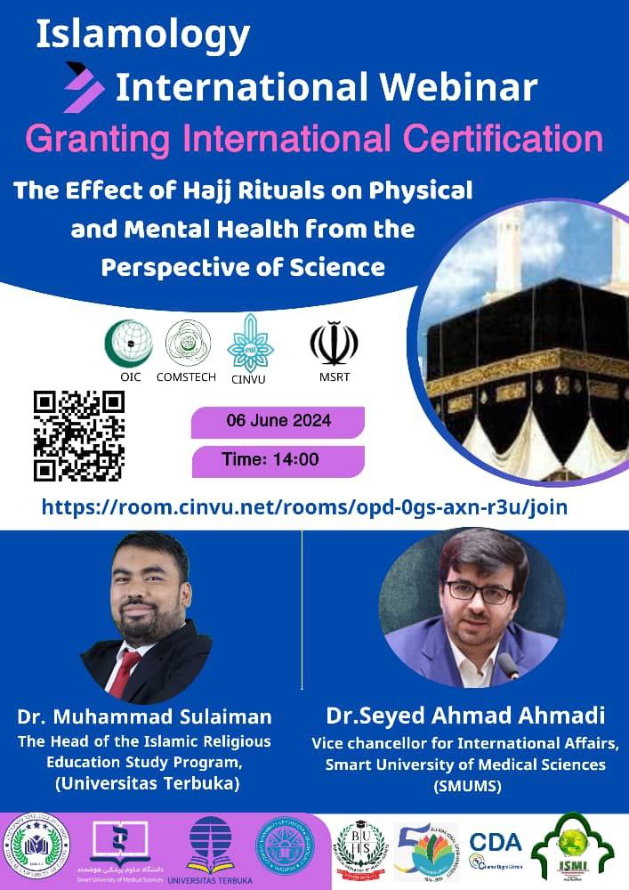 وبینار بین‌المللی اسلام‌شناسی با موضوع تأثیر مناسک حج بر سلامت جسمی و روانی از دیدگاه علم