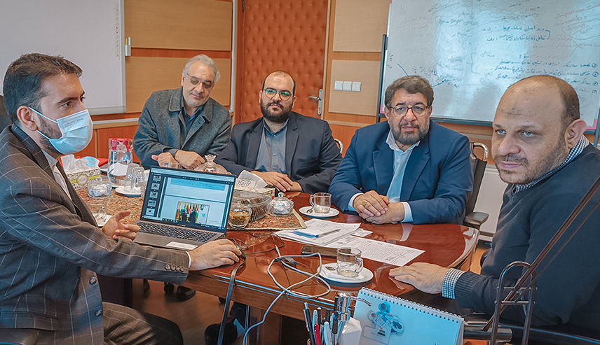 La Rencontre du Secrétaire Général du CINVU Avec le Député du MCLSW Iranien