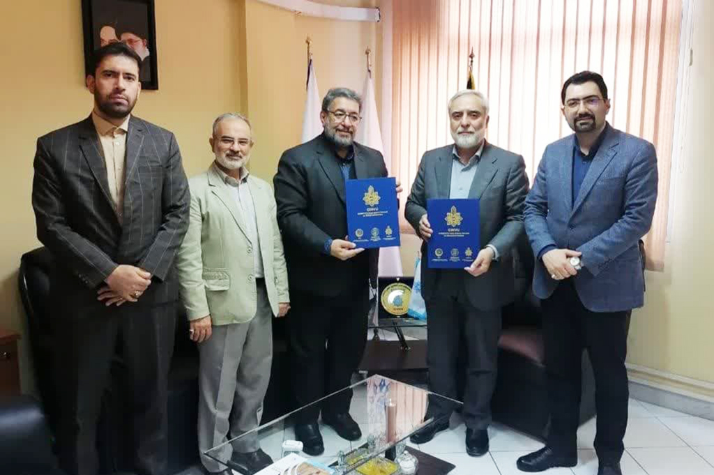Conclusion du Protocole d'Accord entre l'Organisation Internationale CINVU et la Fondation Iranologie